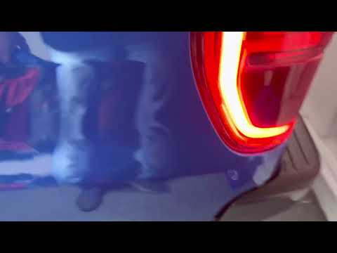 Rough Country light bar and flush mount bumper lights on a 2021 ford ranger