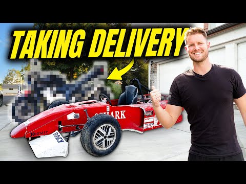 THE ENGINE JUST ARRIVED for Rebuilding the CRASHED FORMULA CAR!!