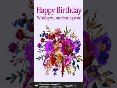 Wish you happy birthday vignesh