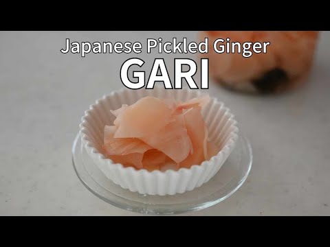 How to make GARI | Japanese Pickled Ginger for Sushi and More! Homemade Pickles Recipe