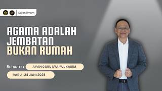Download lagu AGAMA ADALAH JEMBATAN, BUKAN RUMAH | SYAIFUL KARIM | KAJIAN MAKRIFAT mp3 Download lagu AGAMA ADALAH JEMBATAN, BUKAN RUMAH | SYAIFUL KARIM | KAJIAN MAKRIFAT mp3
