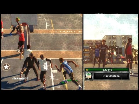 NBA 2K15 MyPARK - Them Sunset Beach Boys THROW LOBS ! | That Man Nick Got BOUNCE ! | StaxMontana