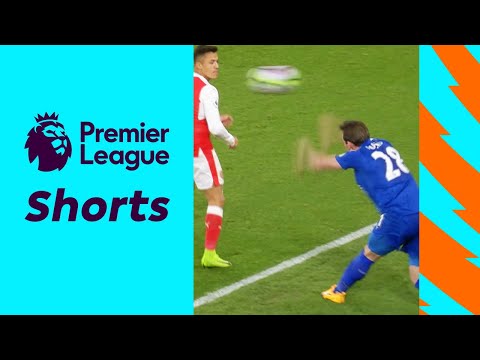 Alexis Sanchez hit from a throw-in #shorts