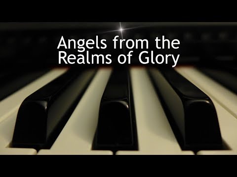 Angels from the Realms of Glory - Christmas piano instrumental
