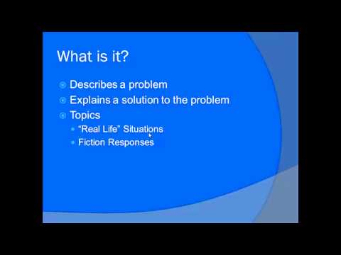 Problem solving essay assignment