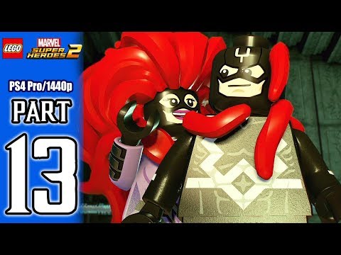 LEGO Marvel Super Heroes 2 Walkthrough PART 13 (PS4 Pro) No Commentary @ 1440p HD ✔