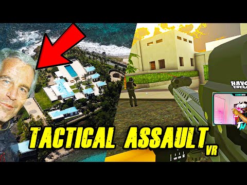 We Raided the EPSTEIN ISLAND Mansion, but in VR (Tac Assault VR)