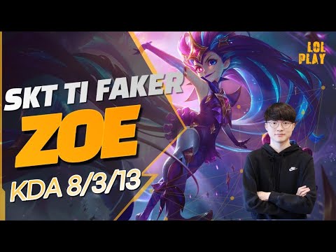 [T1 FAKER] ZOE vs GALIO MID - KR Patch 10.25 replay