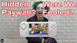 Evercade EXP Capcom Collection Hidden Paywall | Were We Fooled?!?!?