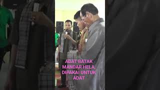 Download lagu ADAT BATAK MANDAR HELA, DIPAKAI UNTUK ADAT #adatbatak#shortsfeed #pernikahanbatak #viralvideo#shorts mp3