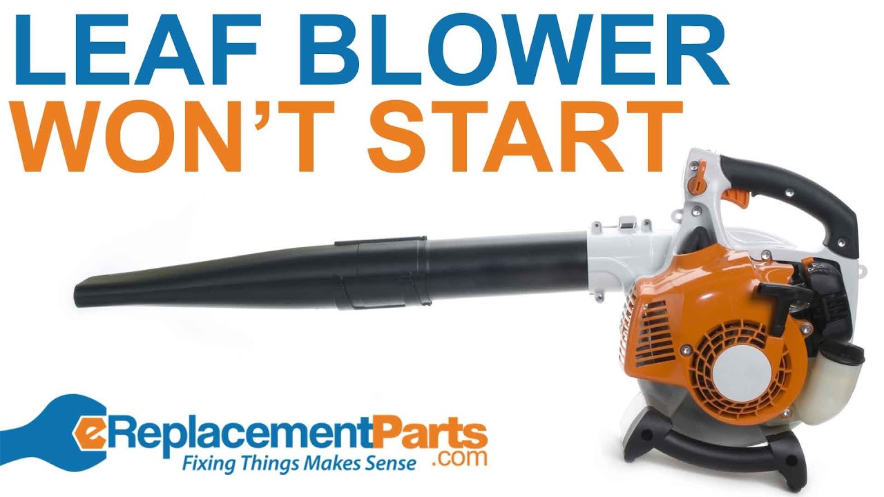 My Leaf Blower Won't Start