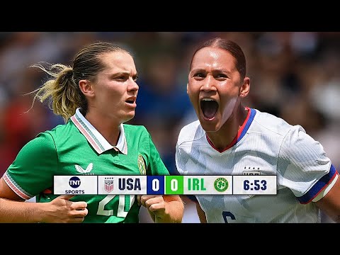 USA vs Ireland - FULL Match Highlights & Goals | FIFA Women's International Friendly - June 29, 2025