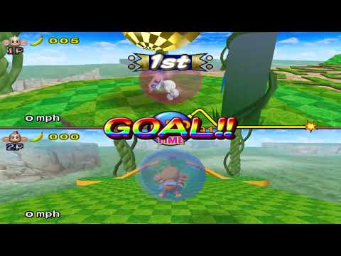Super Monkey Ball 1: Compition Mode: + Custom Lv.'s (Part 1) {2 Players}