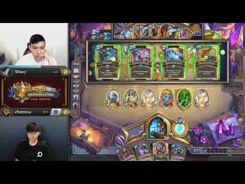 Shaxy vs che0nsu - Hearthstone Grandmasters Asia-Pacific S2 2019 - Week 4