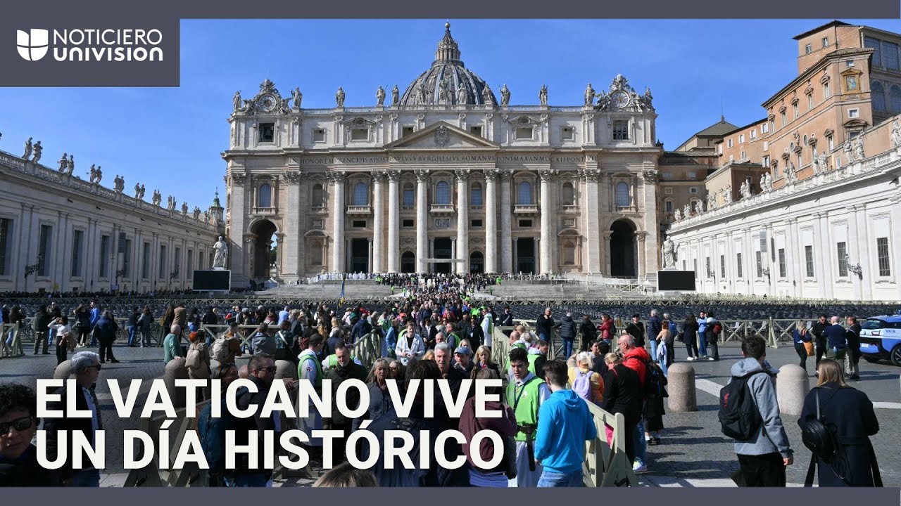 A pesar de la situación de salud de Francisco, El Vaticano vivió un día histórico