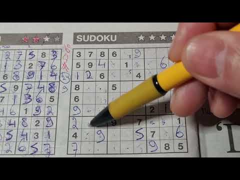 Tuesday. Bonus Extra edition. (#5960) Four Stars Sudoku puzzle. 02-14-2023 Extra part 2 of 4