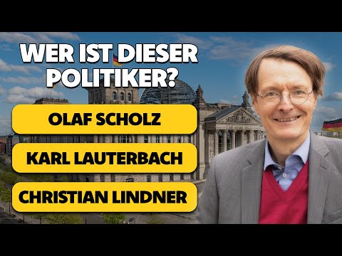 Kannst du alle 50 deutschen Politiker erkennen?