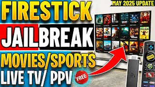 🔴Jailbreak ANY Firestick in 2025 - Fully Loaded In 60 Seconds !