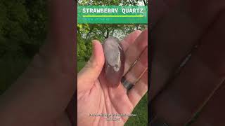 Strawberry Quartz Stone of Joy &amp; Emotional Healing  #crystals