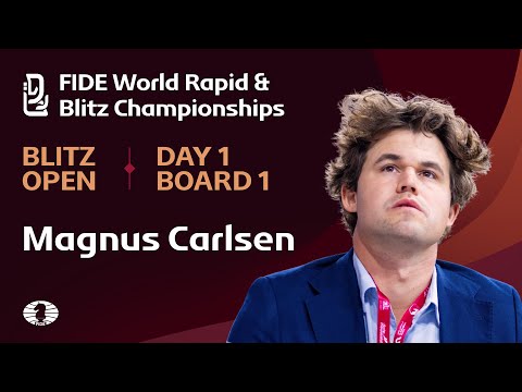 Magnus Carlsen | FIDE World Blitz Championship 2025 | Board 1 | Day 1