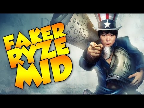 [Highlights] SKT Faker Ryze vs Swain Mid- SoloQ 2016-LOL esport- League of Legends