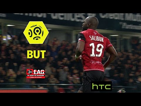 But Yannis SALIBUR (66') / EA Guingamp - Paris Saint-Germain (2-1) -  / 2016-17