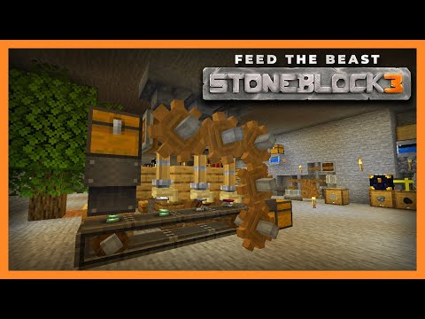 FTB Stoneblock 3  | Moar Chickens And Create Assembly Line! | E05 | 1.18.2 Modpack