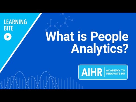 What is People Analytics? | AIHR Learning Bite