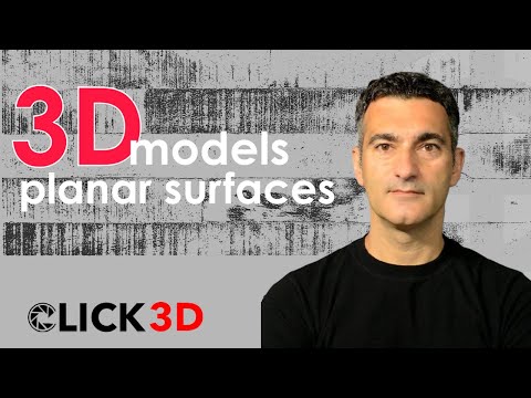 How to create 3D Models from Planar Surfaces ? | Photogrammetry | CLICK 3D   EP 5