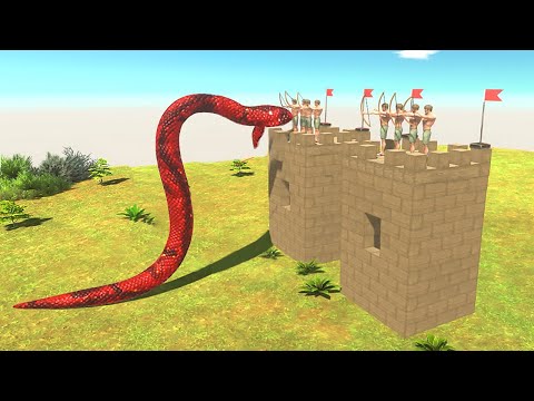 TWO WATCHTOWERS vs ALL UNITS - Animal Revolt Battle Simulator