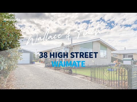 38 High Street, Waimate, Canterbury, 3 bedrooms, 1浴, House