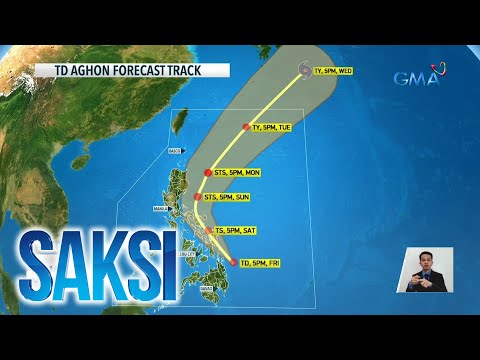 Bagyong Aghon, nagpapaulan na sa bansa; posibleng mag-landfall ngayong weekend