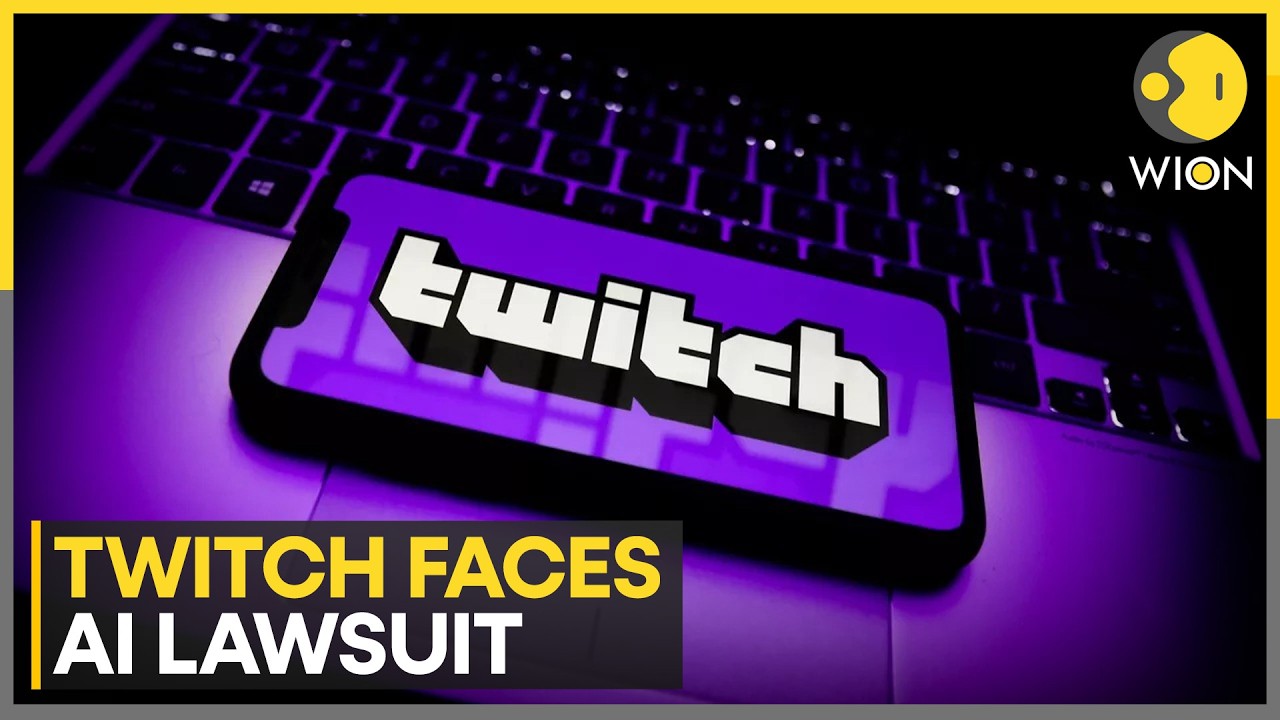 Twitch Faces Lawsuit As Streamers Allege Content Was Used To Train AI | WION