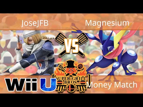 Super Grill Bros - JoseJFB (Sheik) vs Magnesium (Greninja) - Smash 4 Money Match