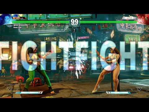 SFV~ Chun-li (nuki777) vs  Laura (guarenasoda) HD