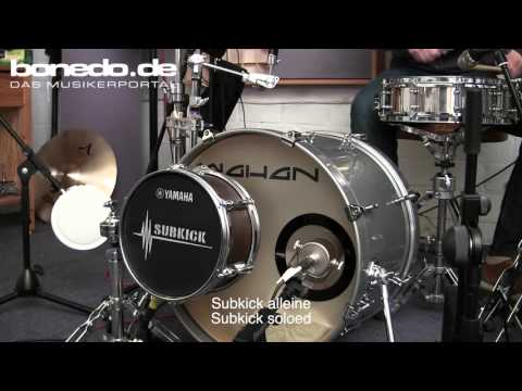 Solomon SubKick, Yamaha Subkick, Mojave 201 Fet Sound Comparison