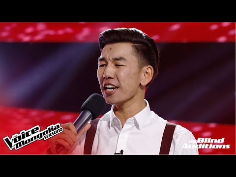 Yadam.Kh - "Dance with somebody " | Blind Audition | The Voice of Mongolia S2