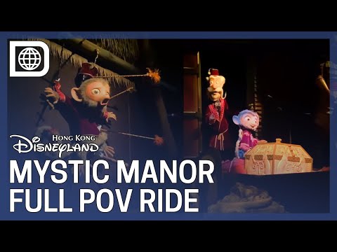 Mystic Manor Full POV Ride - Hong Kong Disneyland
