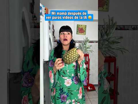 Mi mamá despues de ver puros videos de la IA 😓 #shorts #humor #tiktokvideo #comedia #funny #fyp