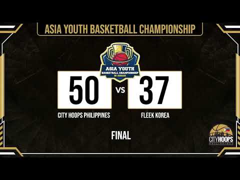 Asia Youth Basketball Championship 11U Semi-Finals | City Hoops Philippines vs FLEEK Korea