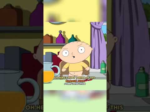 Stewie Wanted to squeeze that fresh Orange 🤣 #short #FamilyGuy #funny
