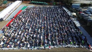 Festa di fine Ramadan, le immagini dei musulmani in preghiera a Mestre e Verona: il video