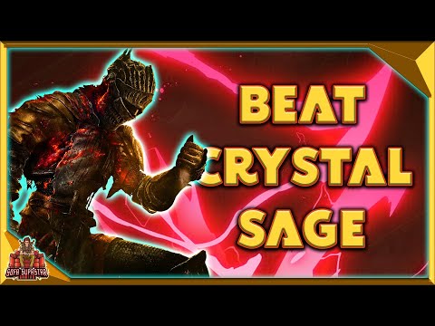 Dark Souls 3 How to The Beat Crystal Sage Boss With Ease