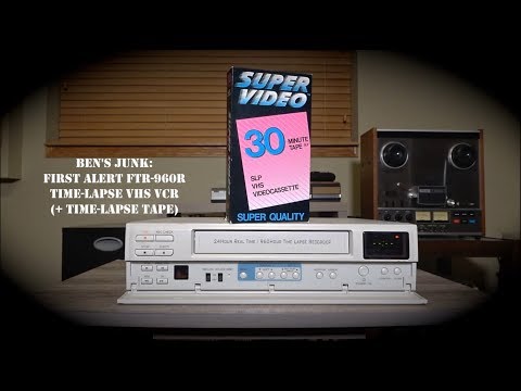 Oddity Archive: Episode 197.1 – Ben’s Junk: First Alert FTR-960R Time-Lapse VCR (+ Time-Lapse Tape)