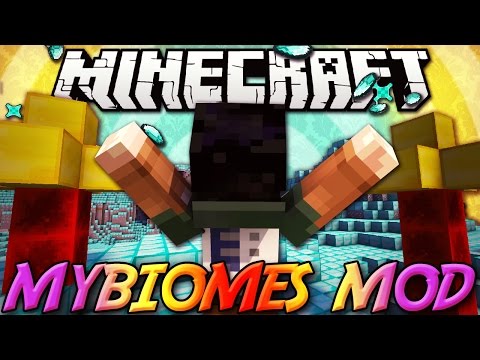Minecraft ITA - Mod: CREARE IL PROPRIO BIOMA - Montagne di Diamante, Nether nell'Overworld