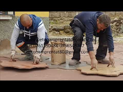 Beton Amprentat Fântâna Domnească - Mehedinti Tel.0761350488 -0766543767