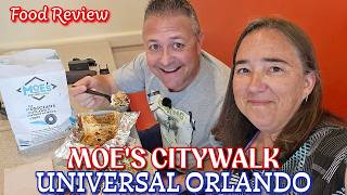 Universal Orlando CityWalk, Moe’s Southwest Grill! Full Review!