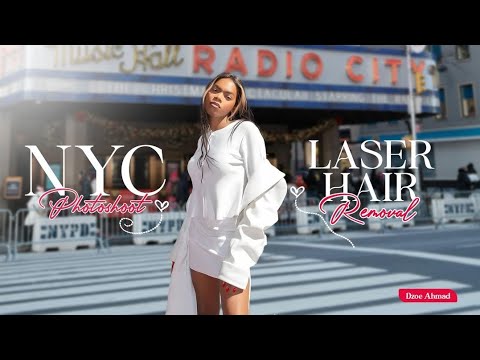NYC Photoshoot & laser hair removal session 2 || Dzoe Ahmad
