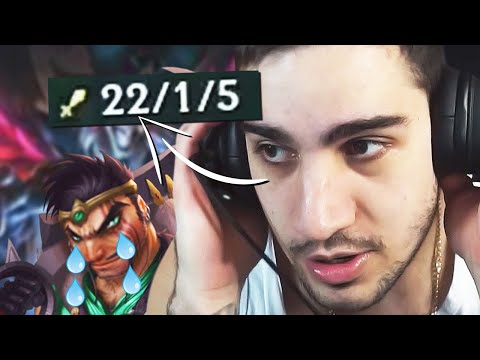 Draven players have to suffer in the game.