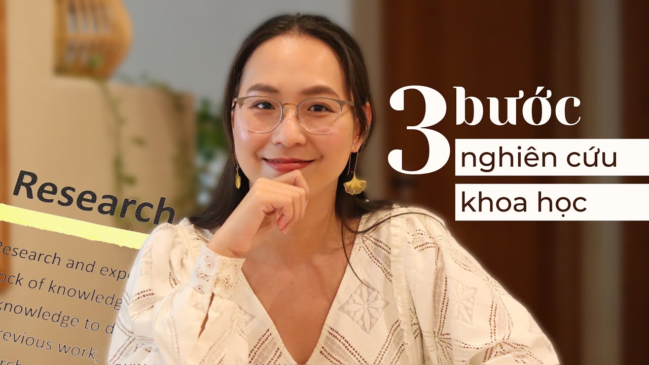 3 steps of writing a research paper